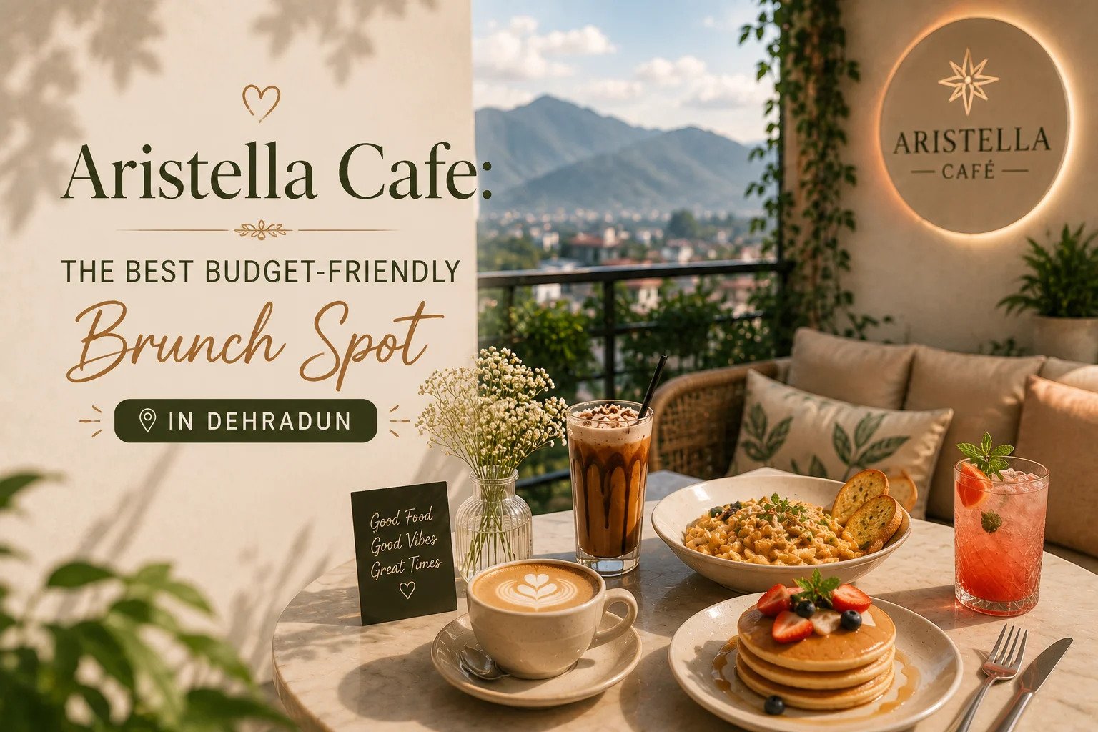 Aristella Cafe: The Best Budget-Friendly Brunch Spot in Dehradun