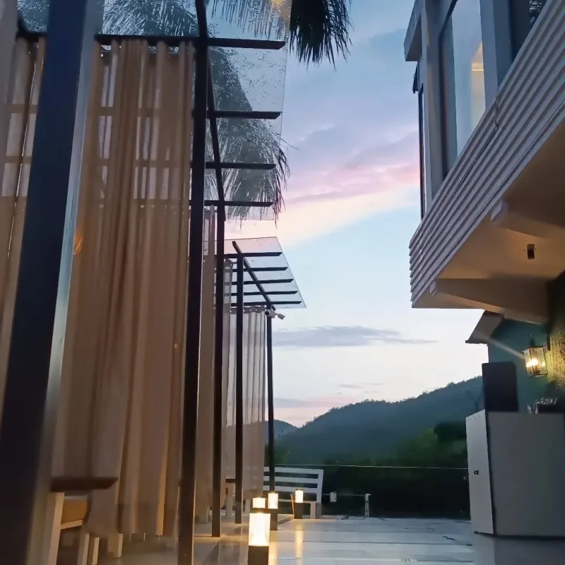 Mountain View from Aristella Cafe